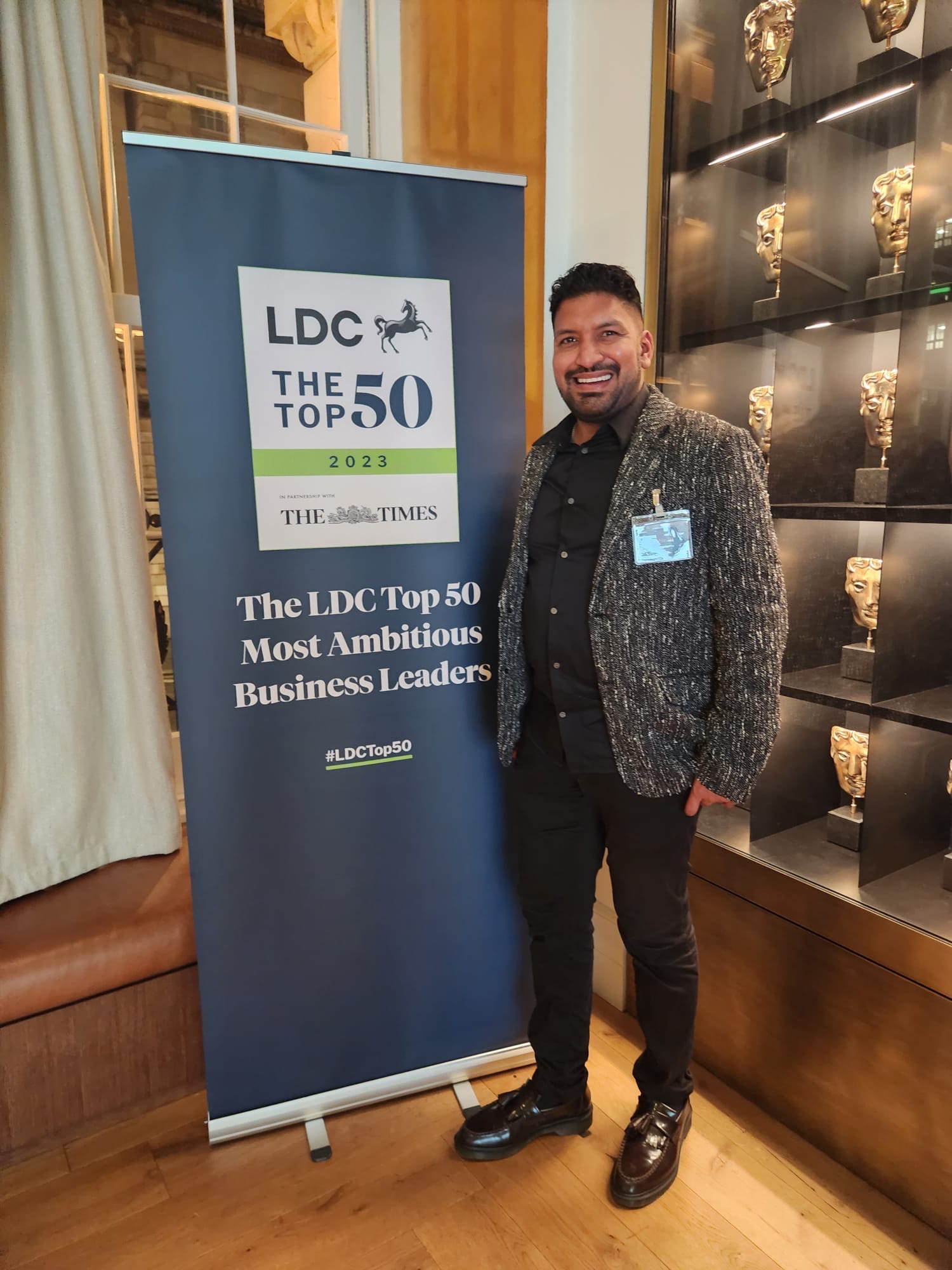 Zabir Ali recognised as One to Watch in The LDC Top 50 Most Ambitious Business Leaders for 2023